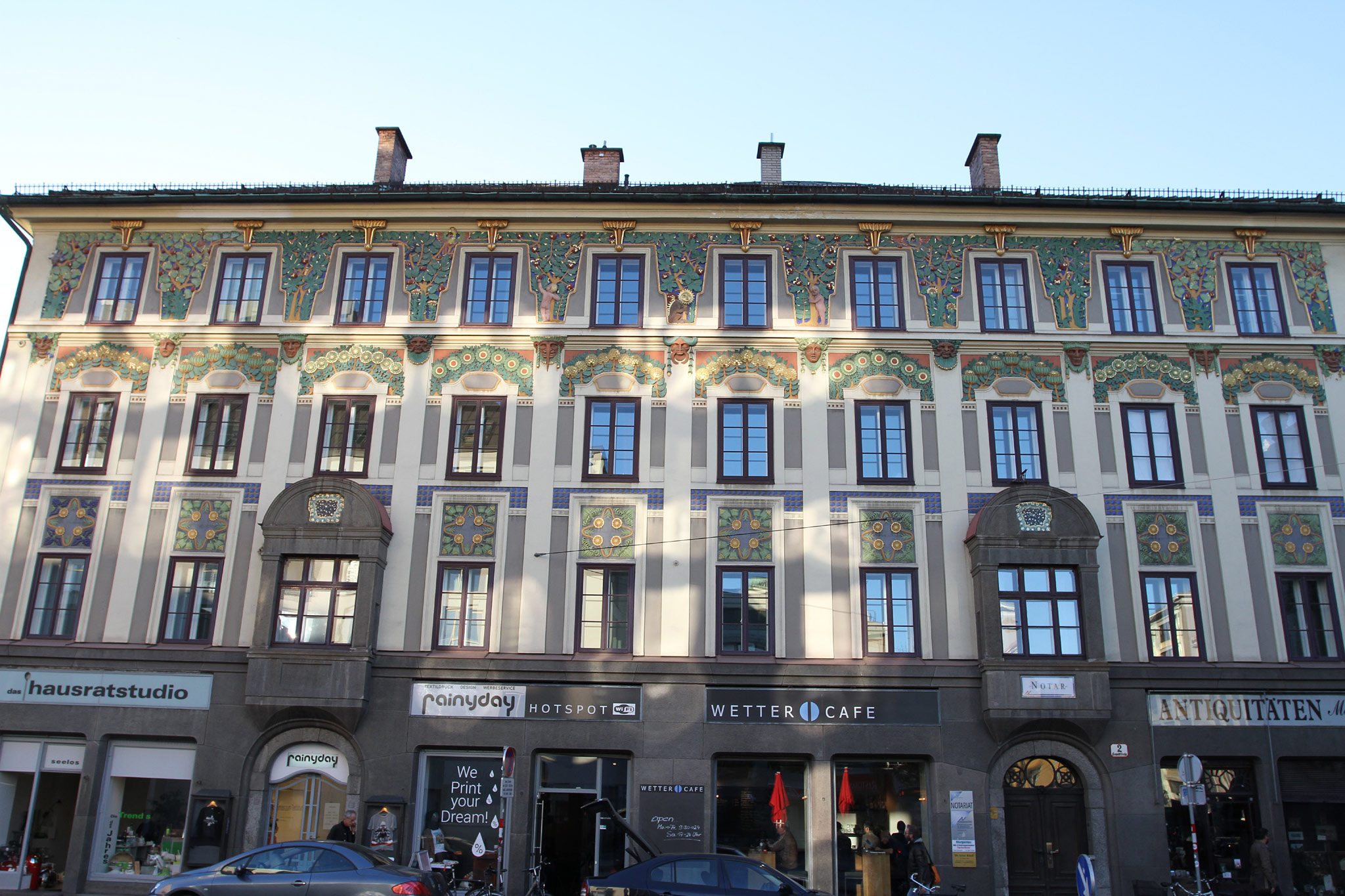 Winklerhaus, Built 1902 (Anton Bachmann architect). Innsbruck